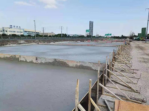泡沫混凝土路橋回填